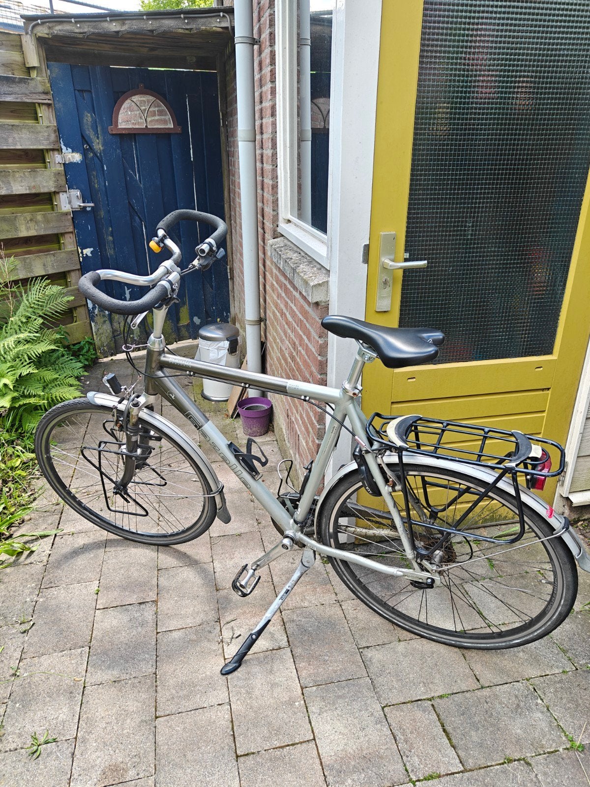 Gazelle Fuente V-27 Herenfiets, Fietsen en Brommers, Fietsen | Heren | Herenfietsen, Ophalen, Gebruikt, Velgrem, Versnellingen