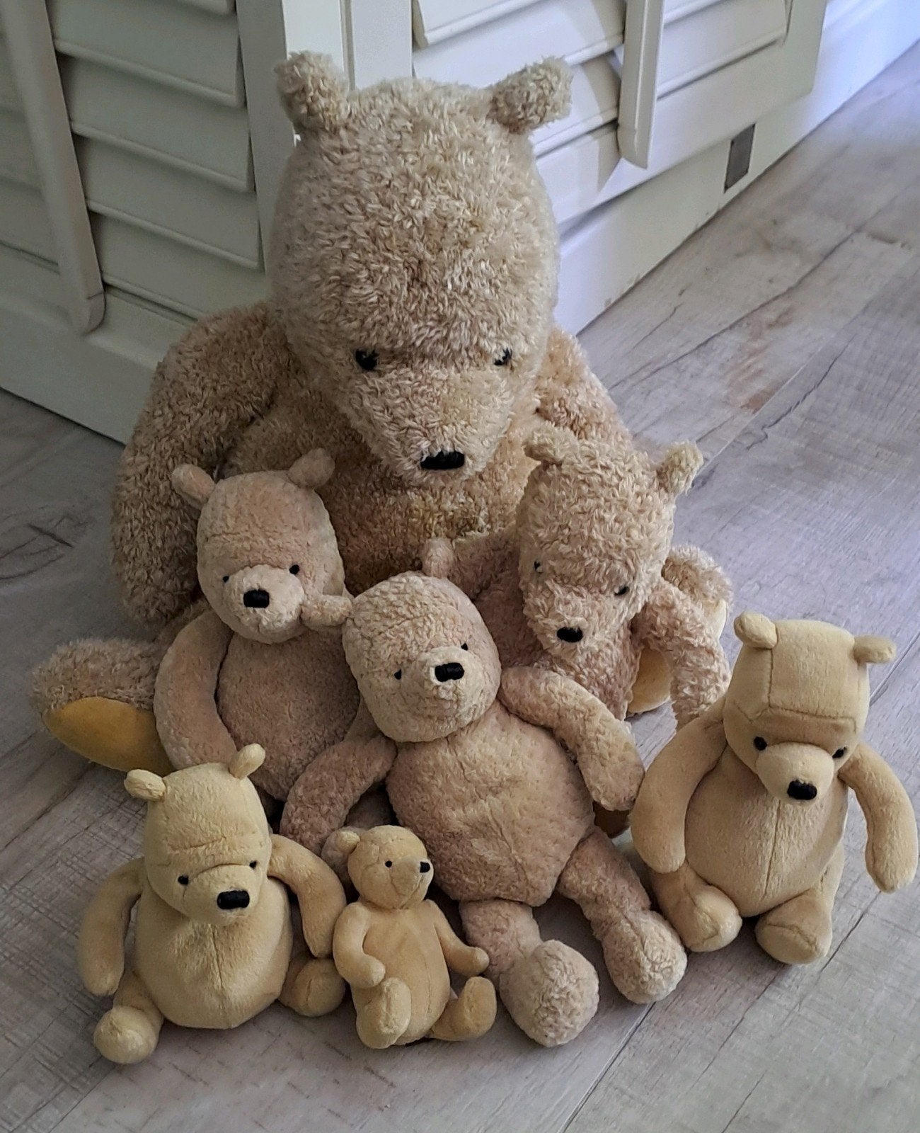 Verzameling Originele Classic Pooh Beren, Verzamelen, Ophalen of Verzenden, Zo goed als nieuw, Stoffen beer, Overige merken