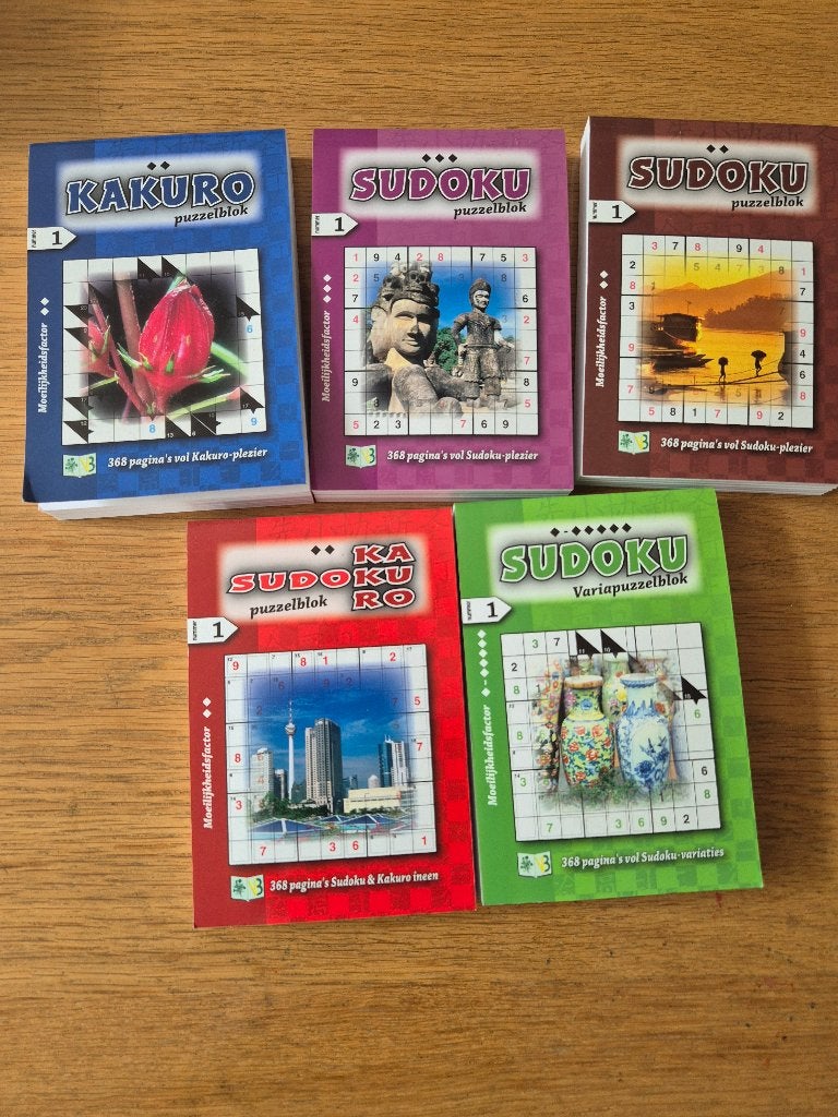 Te koop Puzzel boekjes, Ophalen of Verzenden, Minder dan 500 stukjes, Nieuw, Puzzelboek