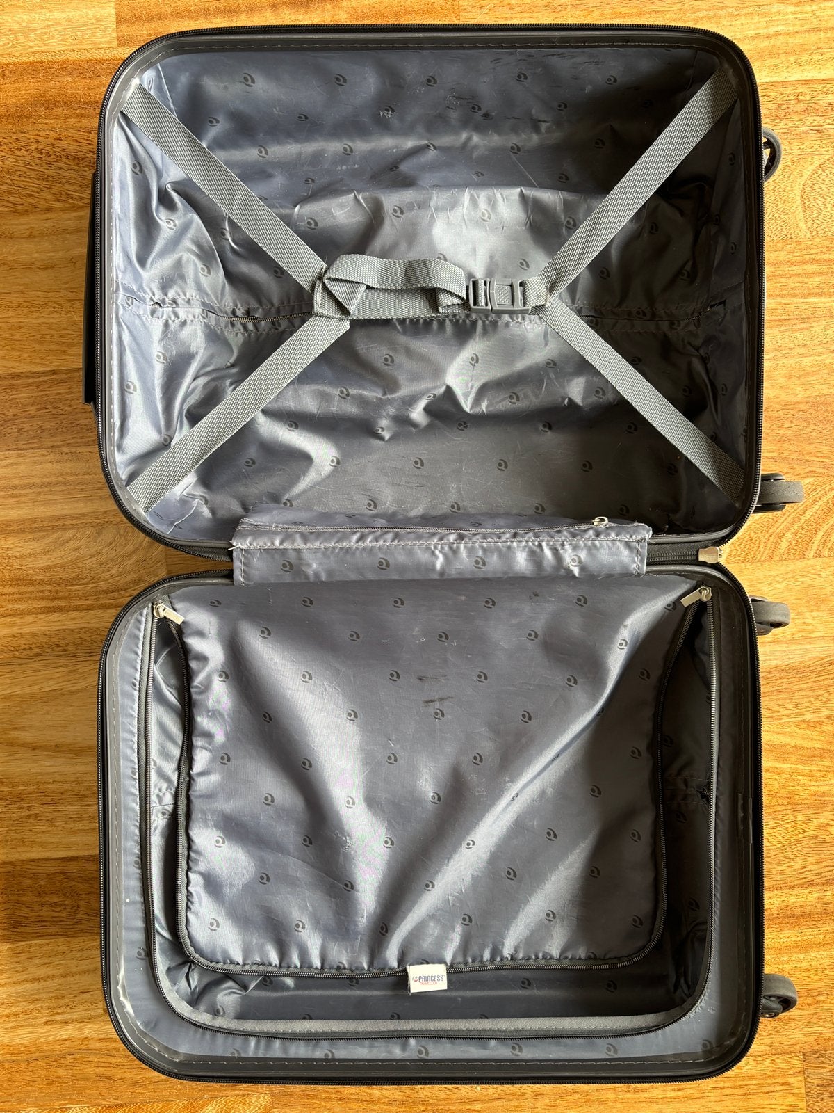 Princess traveller - cabine formaat, 50 tot 60 cm, Hard kunststof, Zo goed als nieuw, 35 tot 45 cm