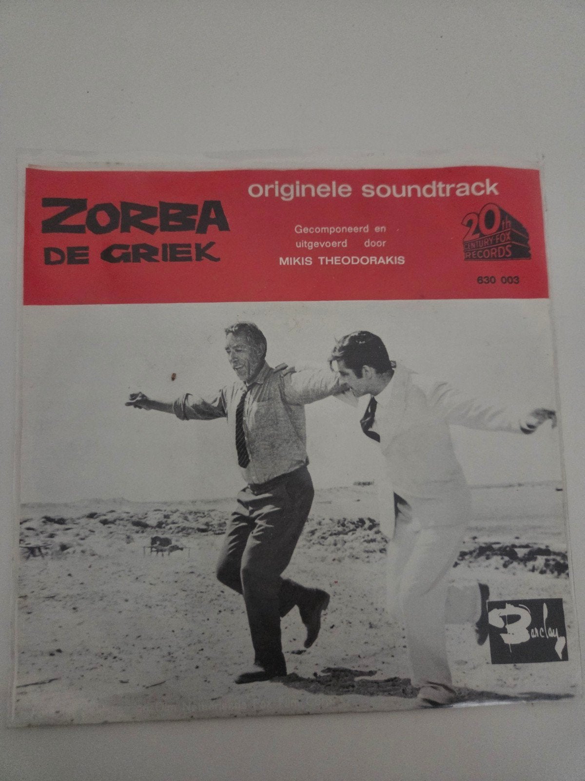 Zorba De Griek - Originele Soundtrack (Mikis Theodorakis), LP, Gebruikt, Originele persing, Ophalen of Verzenden