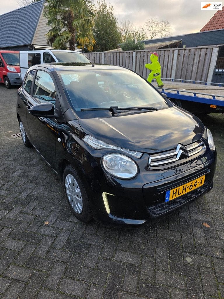 Citroen C1 1.0 e-VTi Feel Airco, Auto's, Voorwielaandrijving, Stof, Gebruikt, 4 stoelen