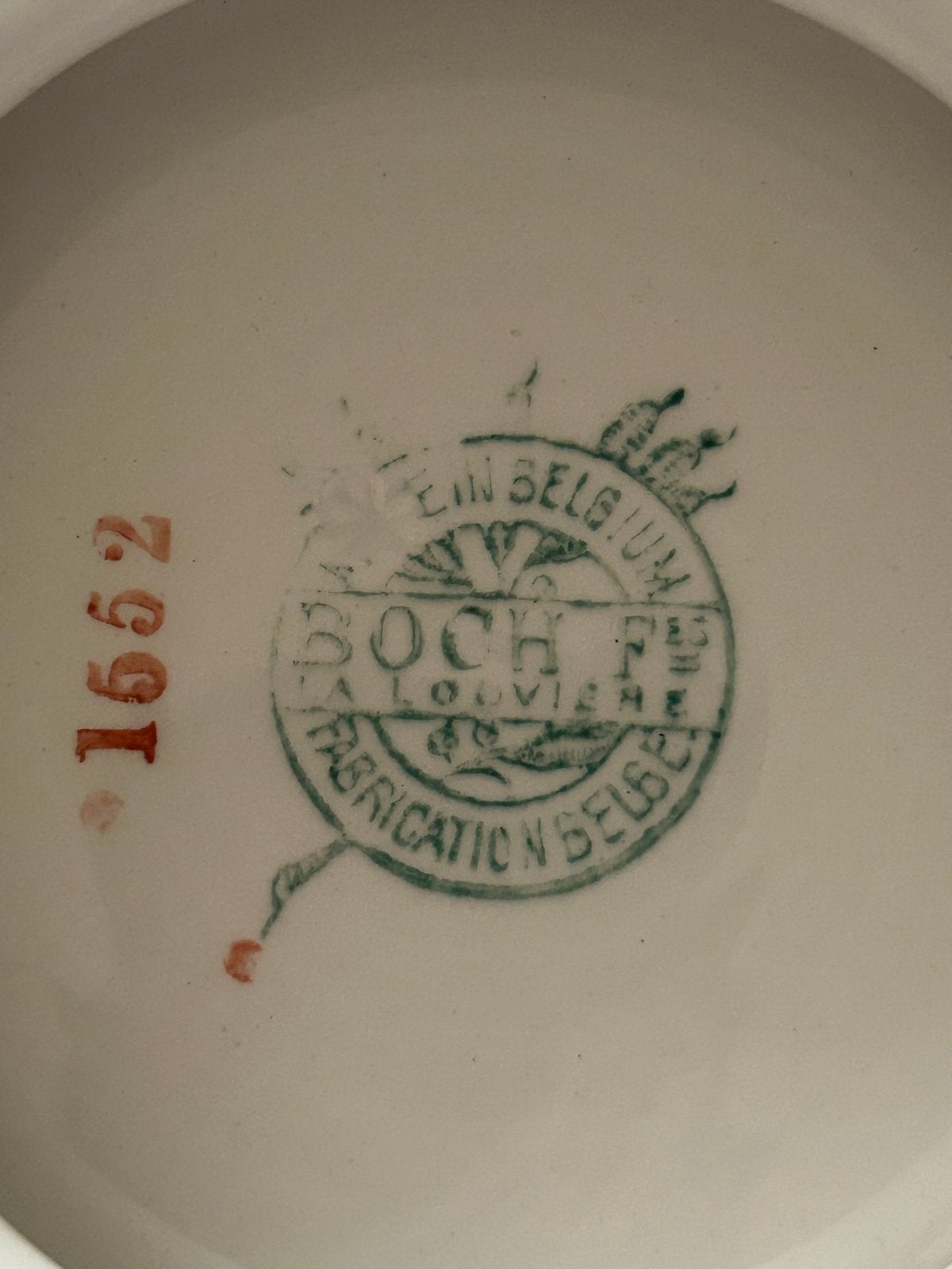 Antieke fruitschaal/compoteschaal Boch Frères La Louvière, Ophalen of Verzenden
