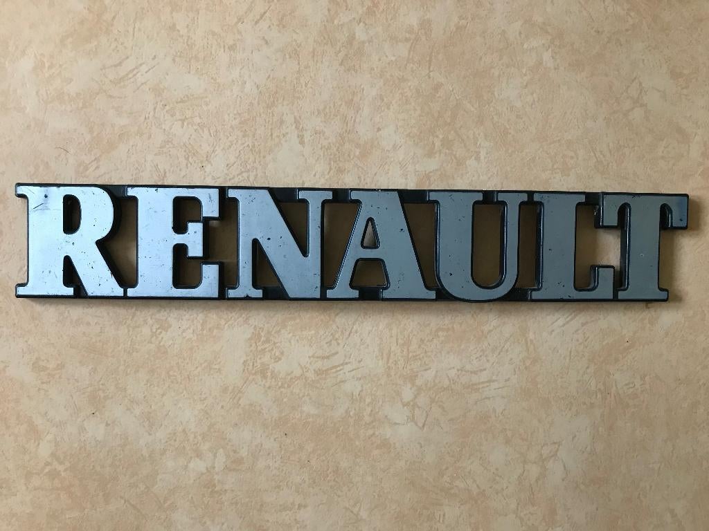 Logo Renault 57x9,5 cm, Ophalen of Verzenden, Gebruikt, Auto's