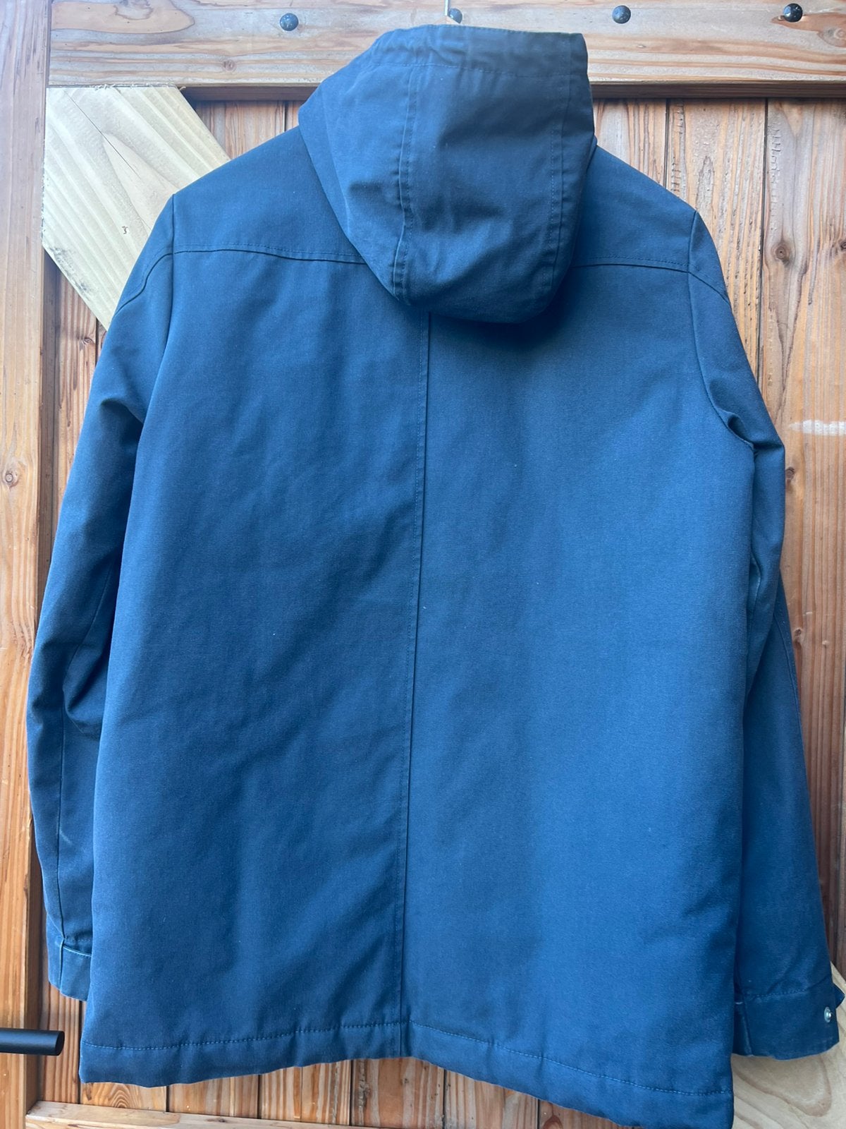 Winterjas maat S, Ophalen, Zo goed als nieuw, Maat 46 (S) of kleiner, Blauw