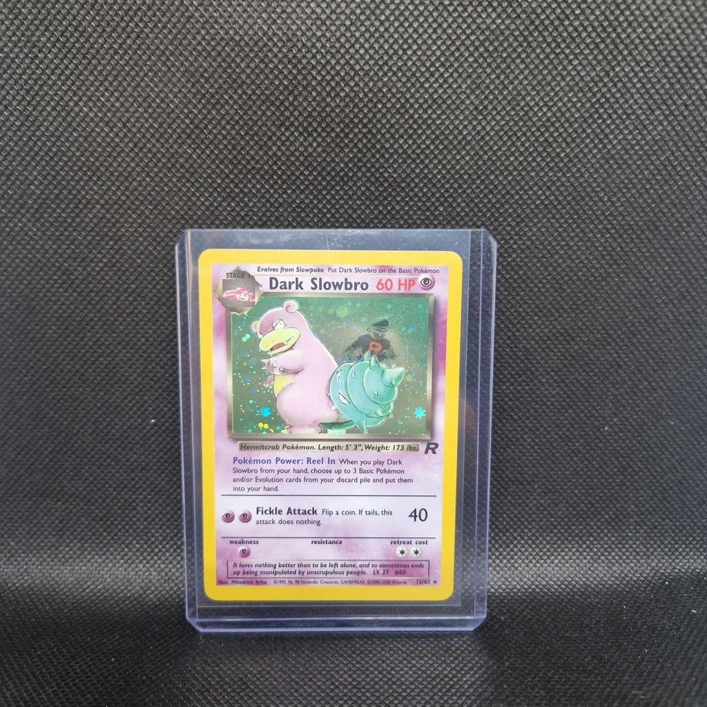 Dark Slowbro Rocket NM, Hobby en Vrije tijd, Verzamelkaartspellen | Pokémon, Ophalen of Verzenden, Zo goed als nieuw