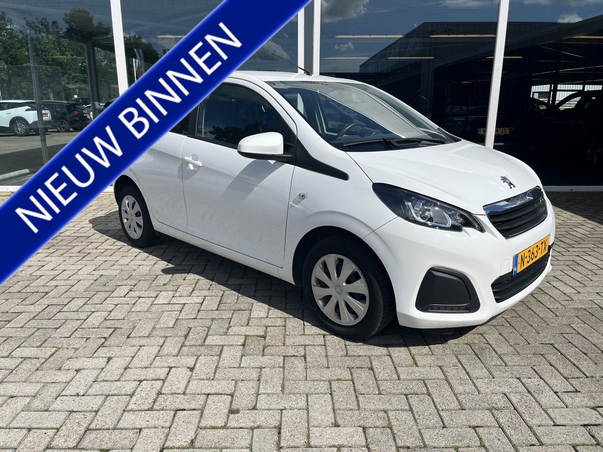 Peugeot 108 1.0 e-VTi Active / BT / Airco (bj 2022), Auto's, Peugeot, Voorwielaandrijving, Gebruikt, Euro 6, 4 stoelen