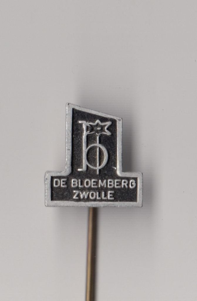 Zwolle de Bloemberg speldje, Gebruikt, Niet vindbaar, Niet vindbaar, Speldje of Pin