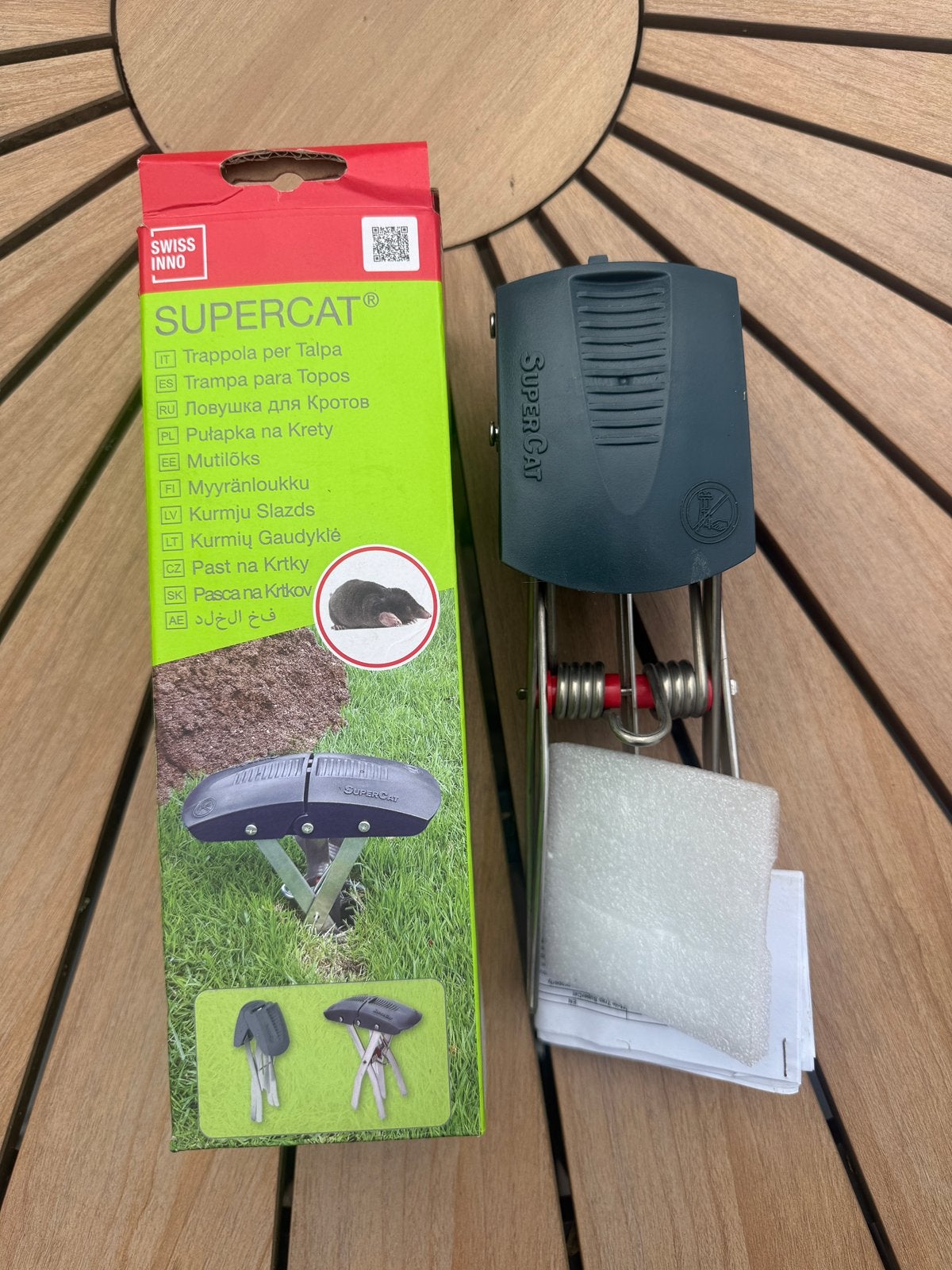 Mollenvanger nieuw in doos (Supercat), Ophalen of Verzenden, Zo goed als nieuw, Ongediertebestrijding