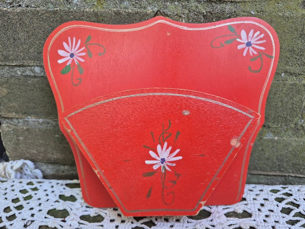 koffiefilterhouder, Hout, Ophalen of Verzenden, Oranje, Overige typen