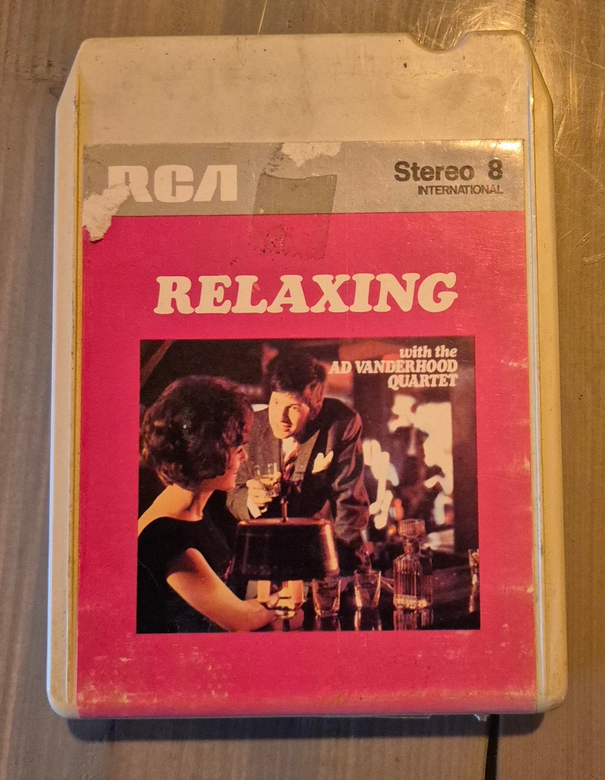 Ad Vanderhood Quartet - Relaxing (Stereo 8), Ophalen of Verzenden, Gebruikt, Overige typen