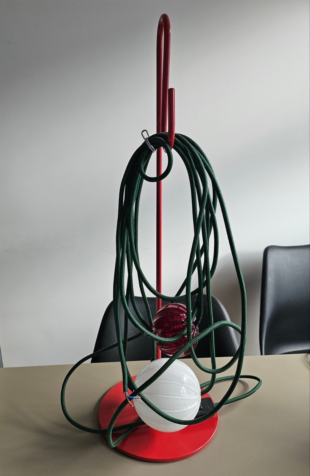 foscarini filosofie lamp, tafellamp, Huis en Inrichting, Lampen | Tafellampen, Gebruikt, Overige merken, Meerkleurig, Overige fittingen