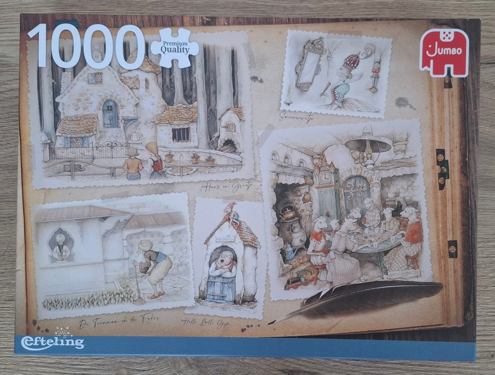 legpuzzel, Ophalen, 500 t/m 1500 stukjes, Zo goed als nieuw