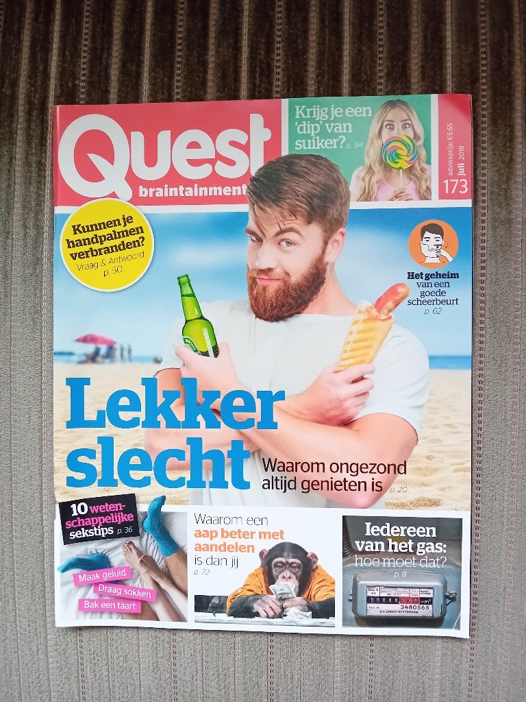 Quest nr.173 - juni 2018, Ophalen, 1980 tot heden, Nederland, Tijdschrift