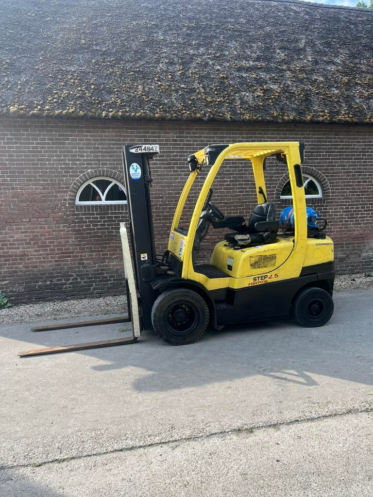 Hyster h2.5ft freelift sideschift triplo lpg 2008 4857uur, 2000 tot 3000 kg, Ophalen of Verzenden, LPG, Heftruck