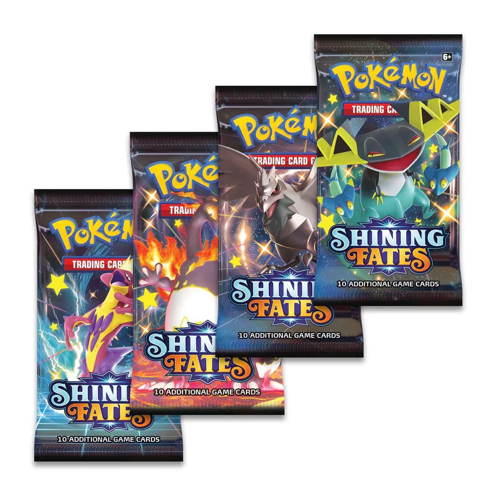 Shining Fates art set (4), Hobby en Vrije tijd, Verzamelkaartspellen | Pokémon, Ophalen of Verzenden, Nieuw, Booster, Foil