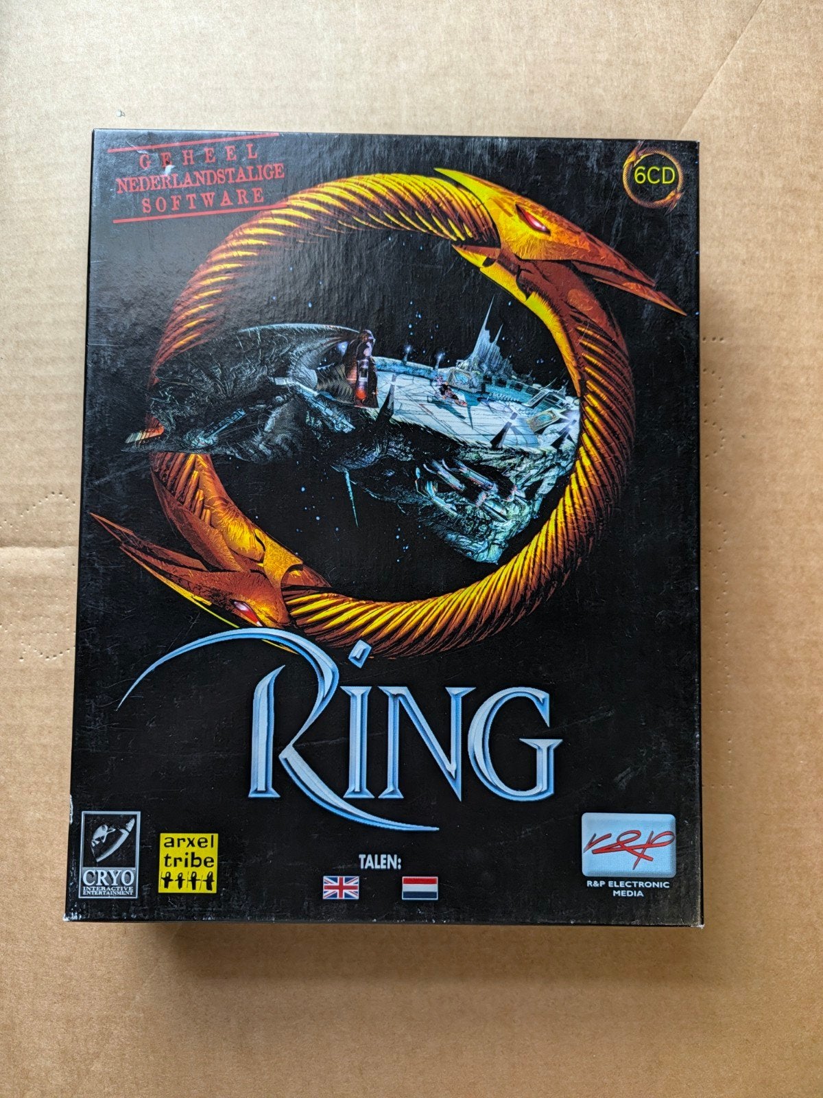 Ring: De Legende van de Nibelungen (PC CD-ROM), Spelcomputers en Games, Avontuur en Actie, Gebruikt, 1 speler, Ophalen of Verzenden