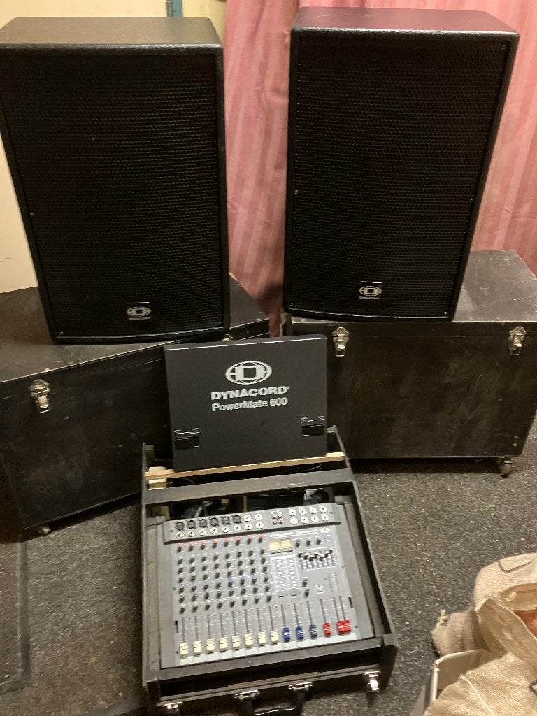 Dynacord en Bose  geluidsinstallatie, Ophalen, Subwoofer, Bose