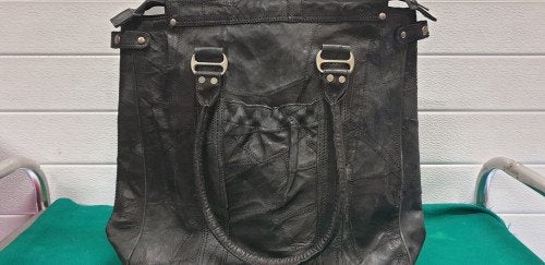 tas bon’a parte zwart leer, Ophalen of Verzenden, 'T Olde Gre-j, Info@toldegrej.nl, Endepoelstraat 20f Didam