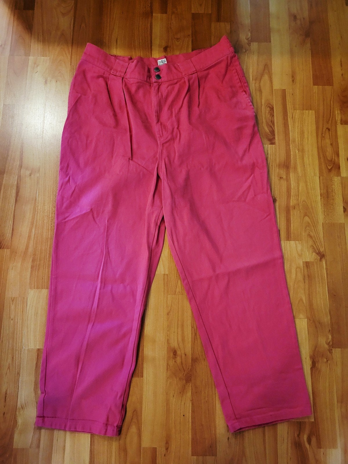 Lucy & Yak Addison jeans roze pink W40, Overige kleuren, W33 - W34 (confectie 48/50), Gedragen, Lucy & yak