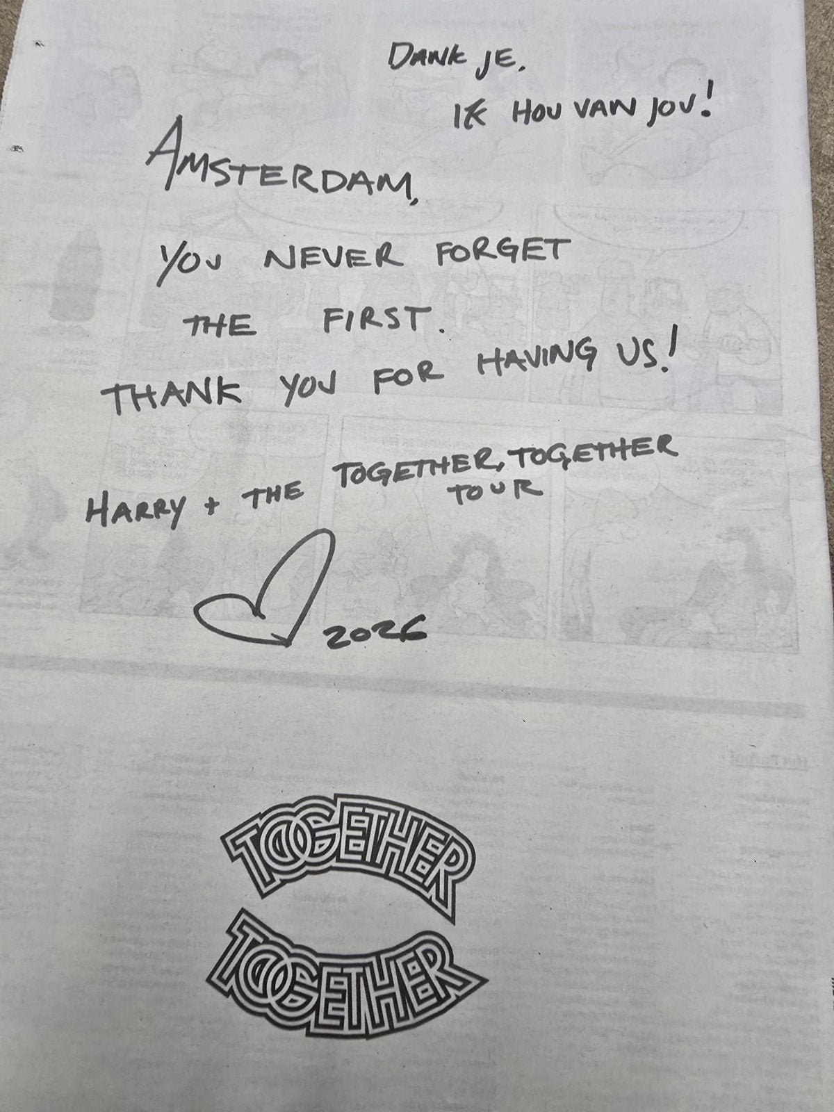 Harry styles, Ophalen of Verzenden, Nieuw