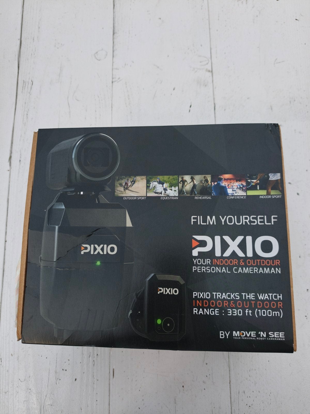 Move 'N See Pixio draadloze cameraman Robot, Ophalen of Verzenden, Video