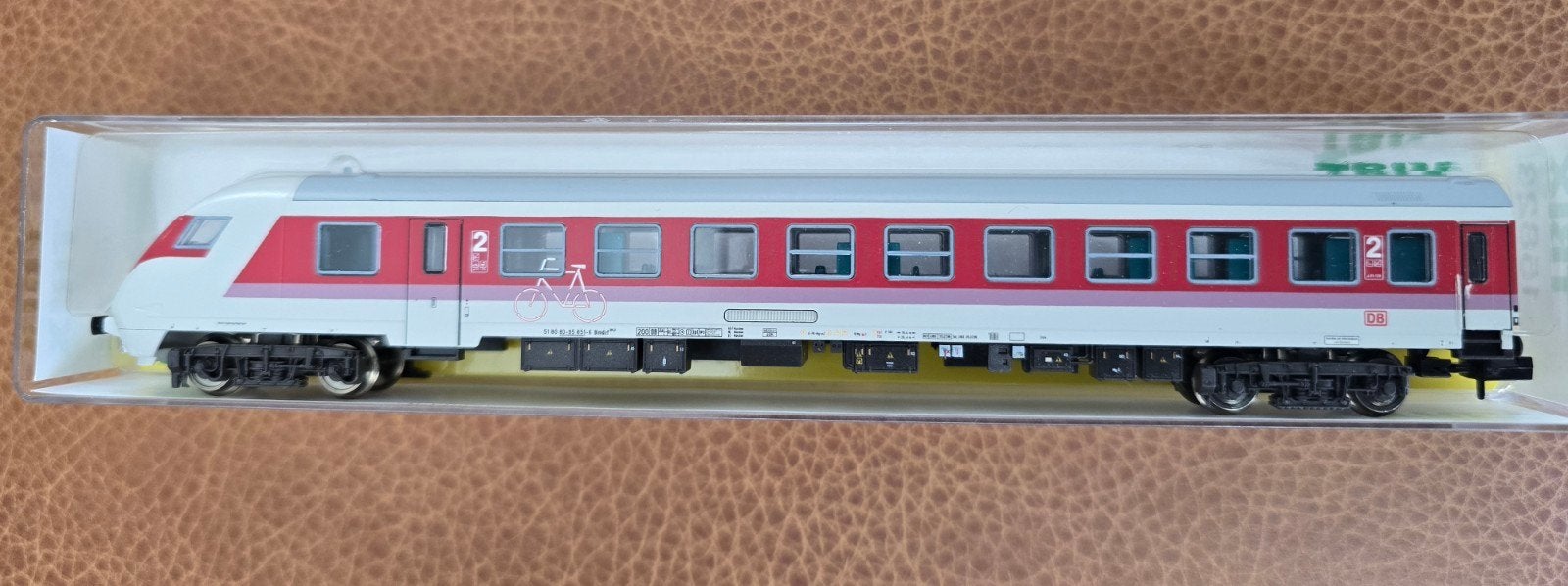 Minitrix Spoor N 15823 IC Stuurrijtuig, Ophalen of Verzenden, Zo goed als nieuw, Wagon, Trix