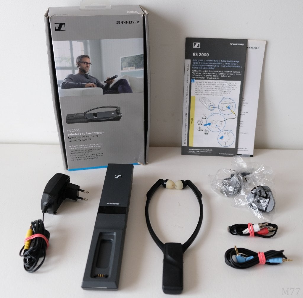 Sennheiser RS2000 TV Koptelefoon, In-ear, Gebruikt, Draadloos, Sennheiser