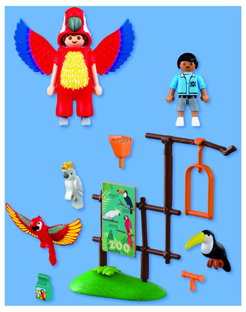 PLAYMOBIL 72074 Dierentuin; Mascotte 29 delig, Ophalen of Verzenden, Nieuw, Complete set