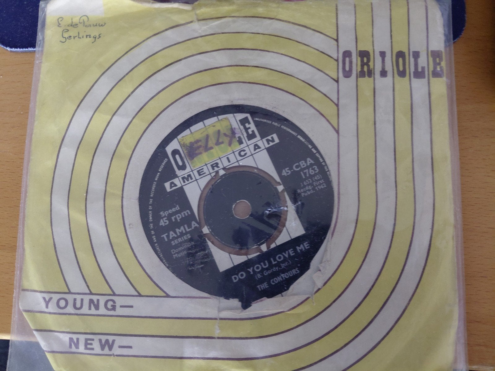 the contours -  do you love me, Verzenden, Zo goed als nieuw, Pop