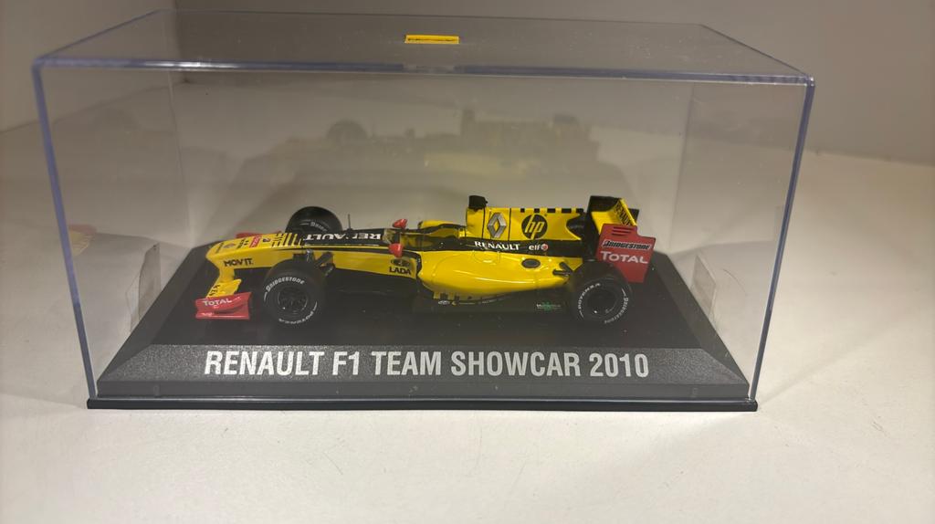 F1 renault team showcar 2010 norev 1.43, Auto, Norev, Ophalen of Verzenden, A