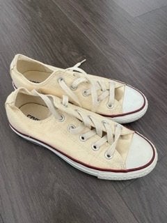 Converse All Stars maat 36 z.g.a.n., Beige, Ophalen of Verzenden, Converse All Stars, Sneakers of Gympen