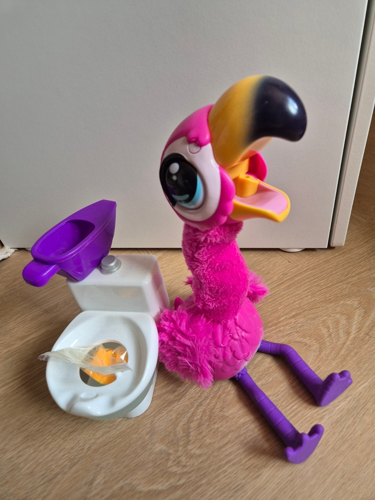 Gotta go flamingo, Ophalen, Zo goed als nieuw, Jongen of Meisje