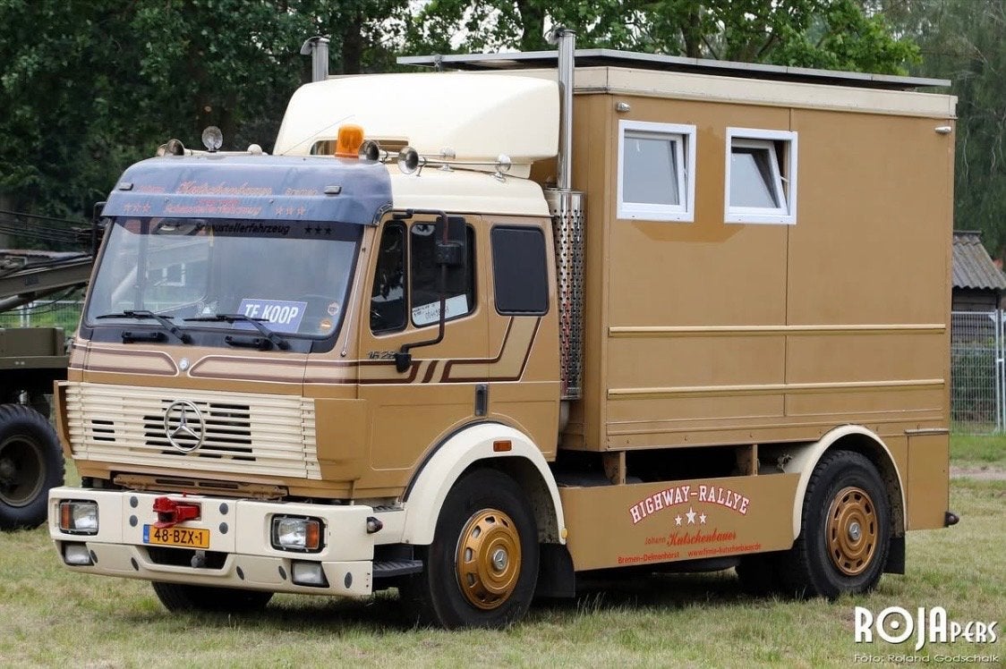 1985 Mercedes 1628, Achterwielaandrijving, Mercedes-Benz, Particulier, Te koop