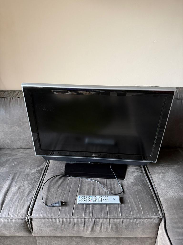 JVC LT-32P80BU LCD Tv 32 inch, Ophalen, Gebruikt, 50 Hz, Overige merken