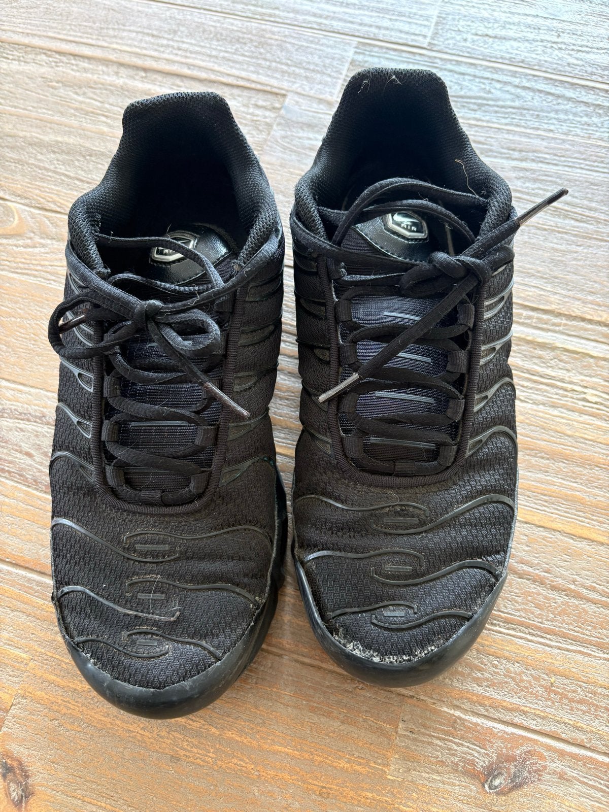 Nike Air Max Plus TN - Zwarte Sneakers Mt 40, Kleding | Heren, Zwart, Ophalen of Verzenden, Sneakers of Gympen, Gedragen