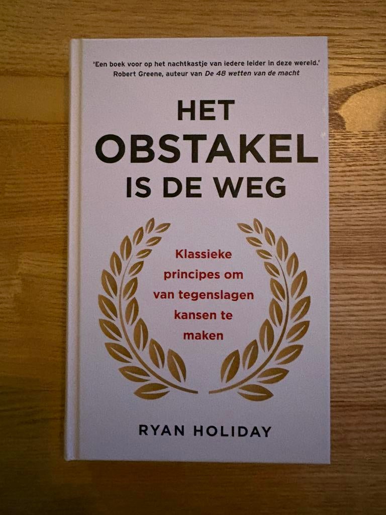 NIEUW: Het obstakel is de weg - Ryan Holiday, Boeken, Ophalen of Verzenden, Nieuw