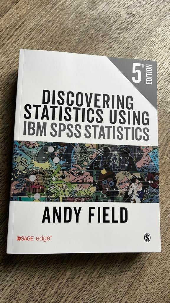 Statistiek met SPSS - Andy Field, Ophalen of Verzenden, Zo goed als nieuw, WO, Andy Field