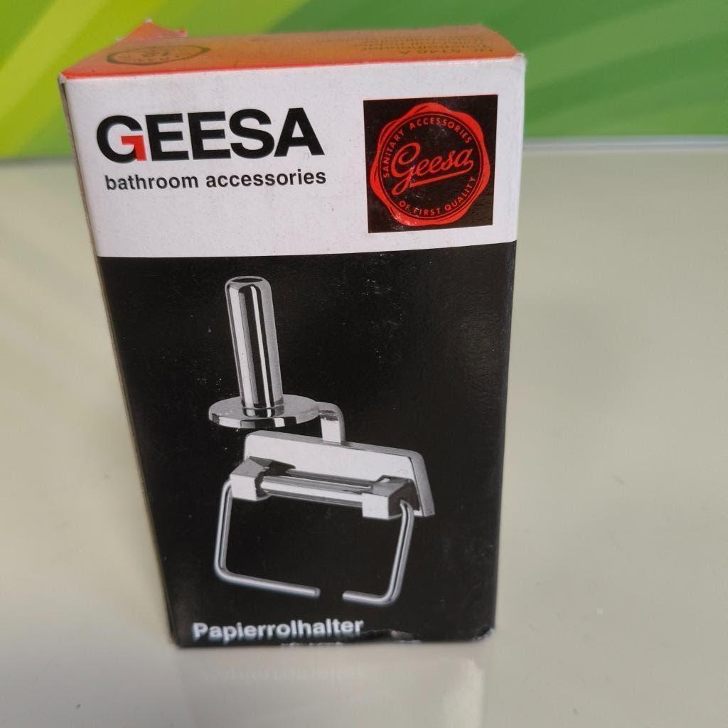 Geesa Closetrolhouder / Toiletrolhouder `` NIEUW``, Ophalen of Verzenden, Nieuw, Grijs, Handdoek