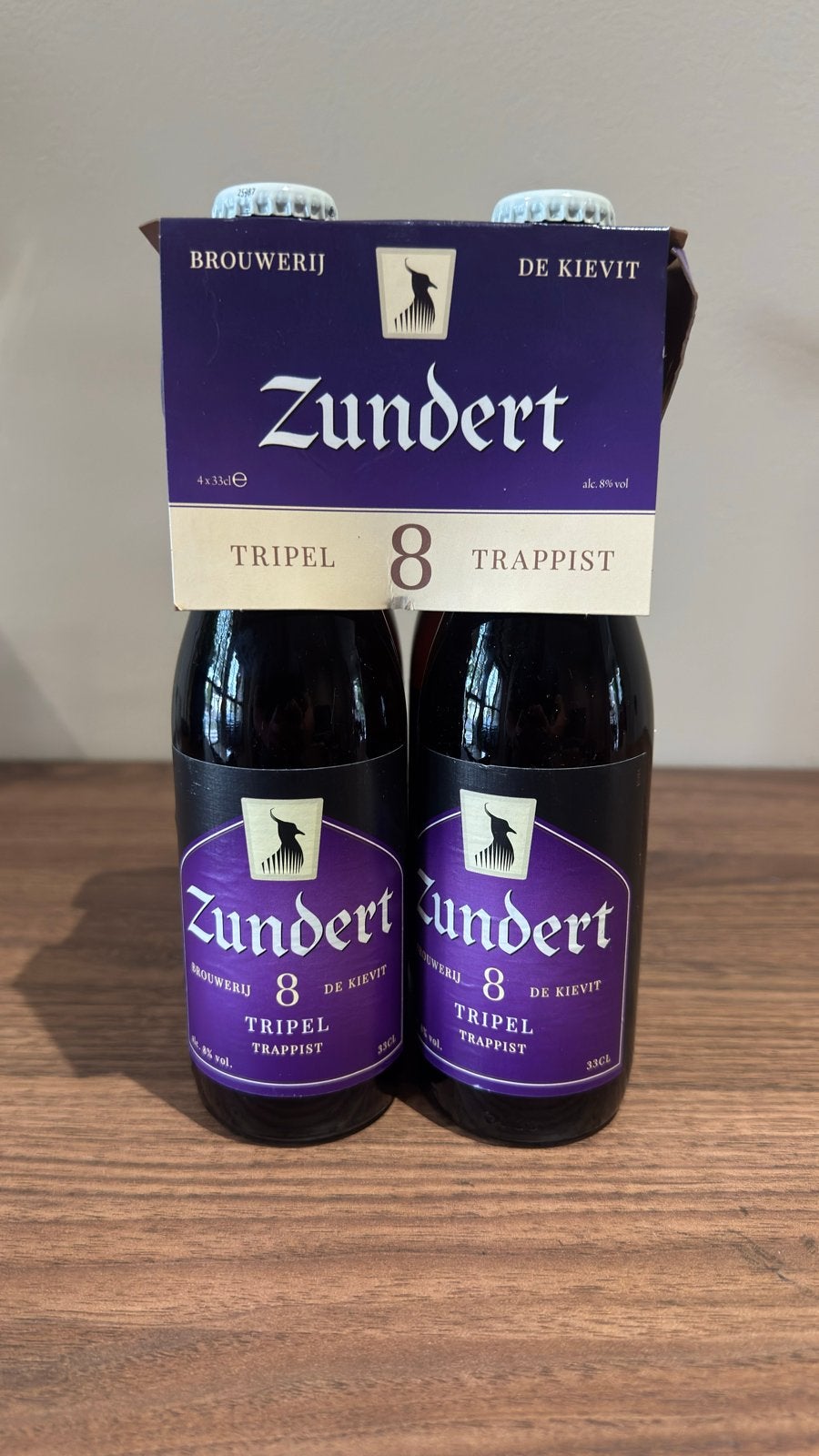 Zundert Trappist Tripel 8, Verzamelen, Ophalen of Verzenden, Nieuw, Flesje(s)