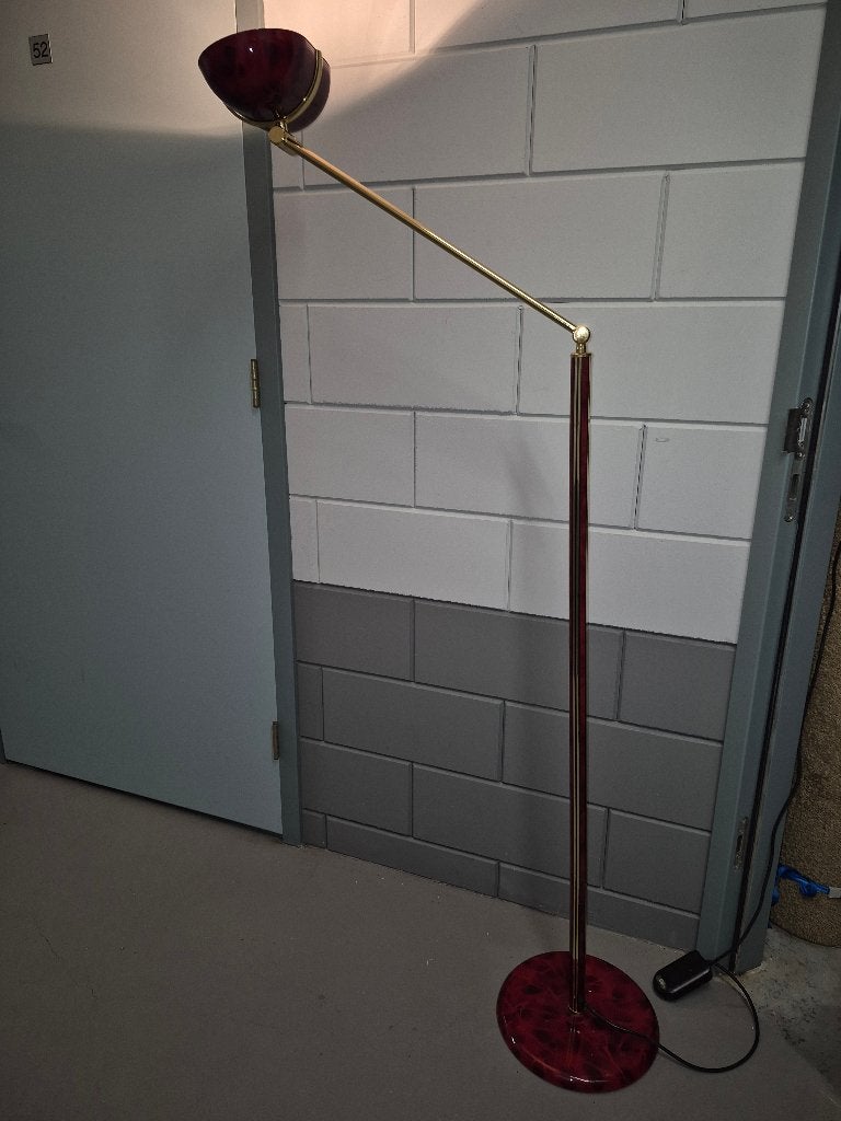 Staande halogeen vloerlamp, Huis en Inrichting, Ophalen, Gebruikt, 150 tot 200 cm