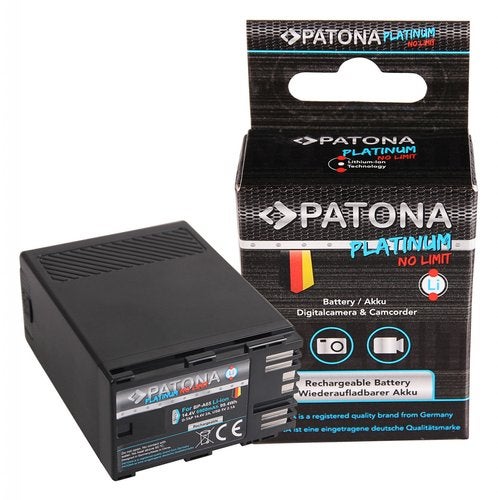 Platinum Battery Canon A60 C200 C300 Mark D-Tap USB-Output, Nieuw