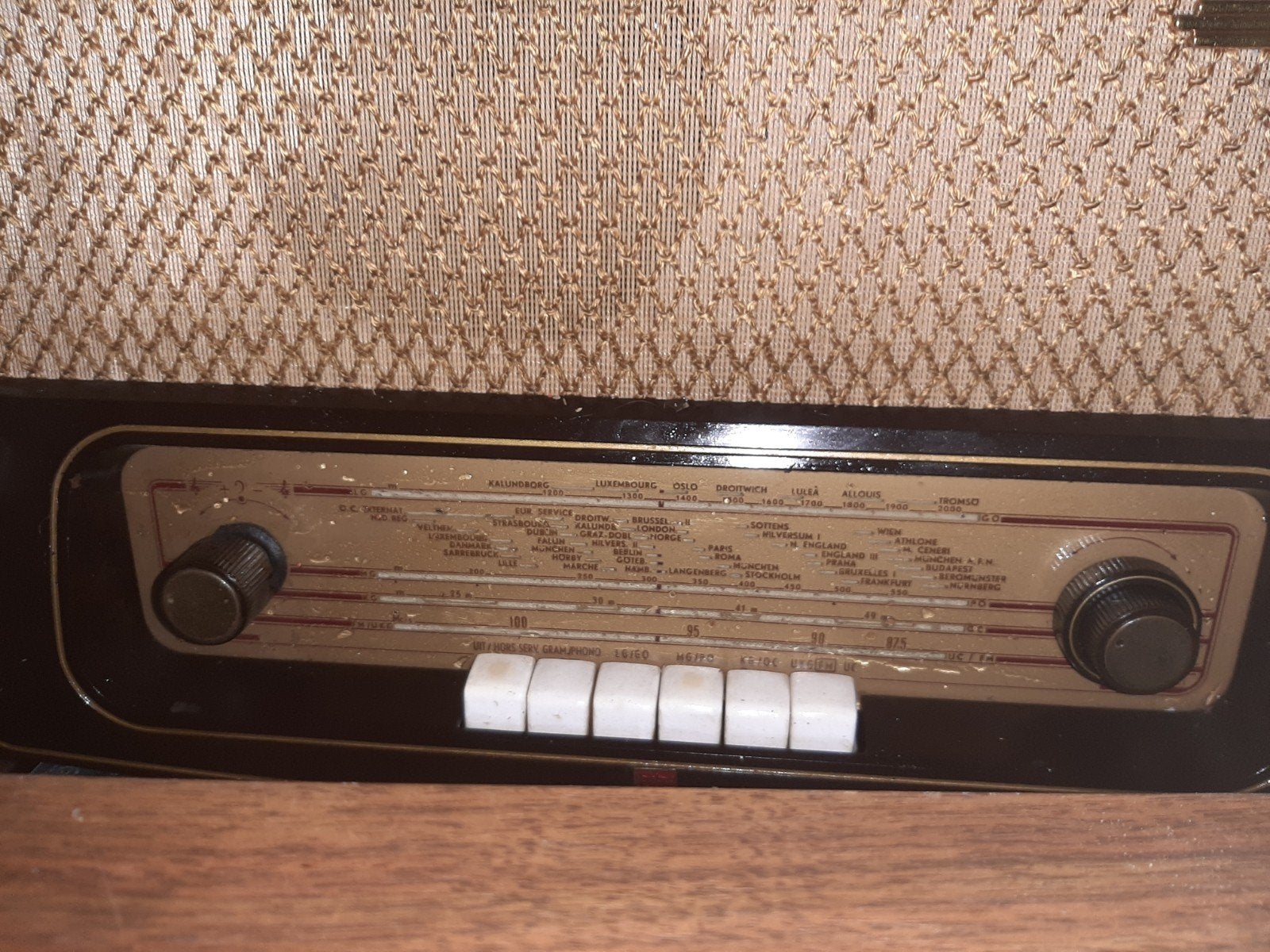 Vintage Radio - Klassieke Buizenradio, Ophalen, Gebruikt, Radio