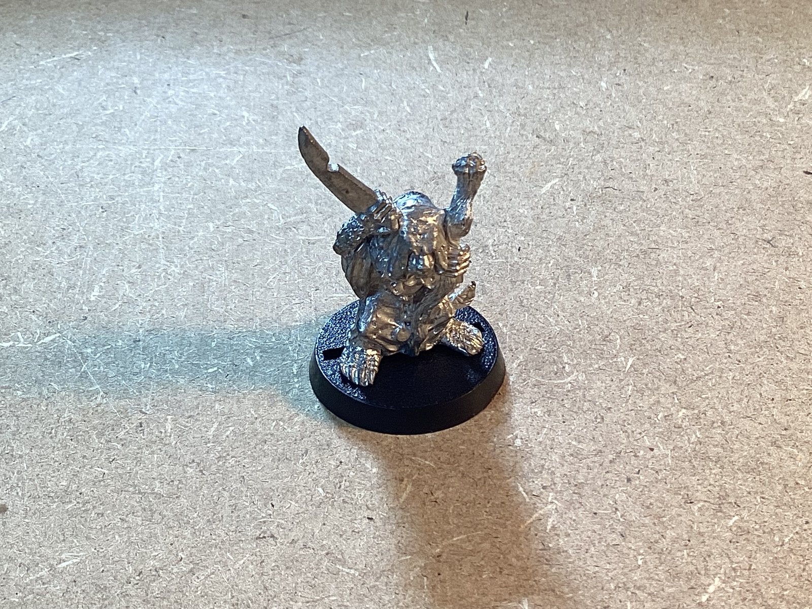 1x Skaven; Plague Monk v1 [1993], Ophalen of Verzenden, Zo goed als nieuw, Warhammer, Figuurtje(s)