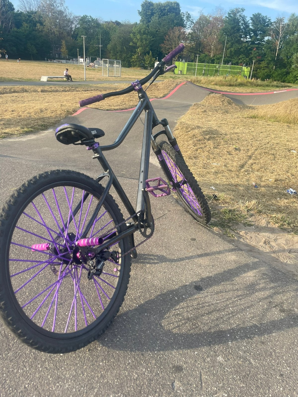 Stuntfiets helemaal custom (alleen frame en vork origineel), Fietsen en Brommers, Fietsen | Crossfietsen en BMX, Ophalen, 24 inch of meer
