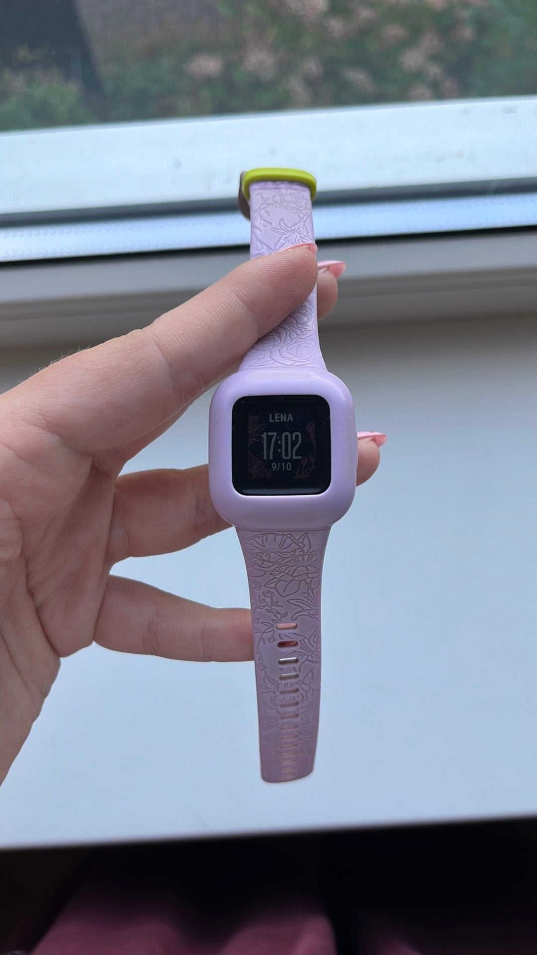 Garmin vivofit jr 3, Ophalen of Verzenden, Zo goed als nieuw, Paars, Jongen of Meisje