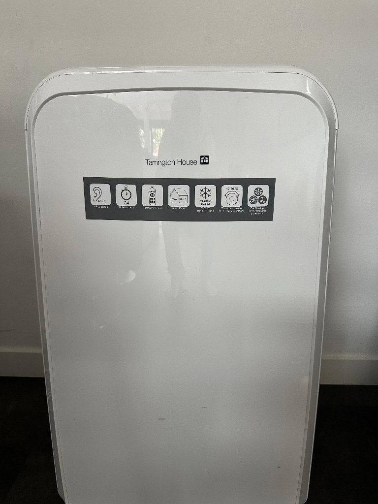 Mobiele airo Tarrington House, Witgoed en Apparatuur, Airco's, Ophalen, Minder dan 60 m³, 3 snelheden of meer, Zo goed als nieuw