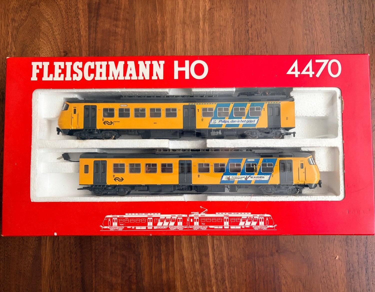 Fleischmann HO 4470 NS Treinstel - Zo goed als nieuw, Hobby en Vrije tijd, Treinset, Gelijkstroom, Fleischmann, Ophalen of Verzenden