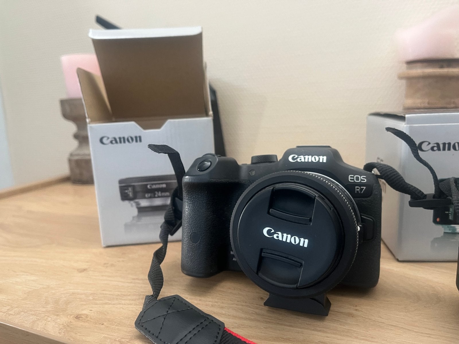 Canon R7 - 50mm 1.8 - 24mm 2.8 - Viltrox EF adapter, Ophalen, Canon, 32 megapixels, Bluetooth