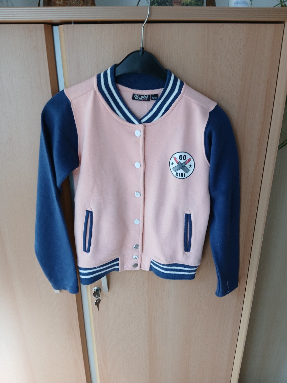 vest  (baseball ) mast 134/140. girl, Gebruikt, Meisje, Trui of Vest, Ophalen of Verzenden